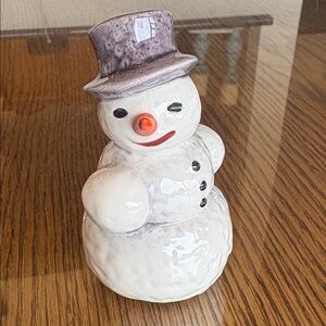 Vintage 4” tall Hummel Goebel Snowman made in W Germany. #13905-10
